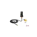Produktbild: ISM 433 MHz Antenne SMA St. 2 dBi omni schwarz Dachmontage outdoor