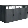 Produktbild: HOME DELUXE Mülltonnenbox CUBO (3 x 240 L)