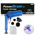 Produktbild: POWERDRAIN Abflussreinigerpistole Pressluft Rohrreiniger Pumpe Druckluft Abfluss