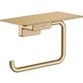 Produktbild: hansgrohe AddStoris Papierrollenhalter 41772140 mit Ablage, Wandmontage, Metall, brushed bronze