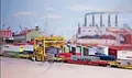 Produktbild: Walthers Cornerstone 933-3222 N MI-JACK Translift Intermodal Kran-Set