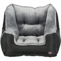 Produktbild: TRIXIE Hunde-Autositz Autositz - schwarz/grau - 50 × 40 × 50 cm grau|schwarz