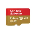 Produktbild: Sandisk Extreme 64GB (R170MB/s) Cams&Drones, + Ad., 1 Jahr RescuePRO DX Speicherkarte