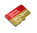 Produktbild: SanDisk Extreme microSDXC UHS-I Memory Card, 170 MB/s, SDSQXAH-064G-GN6AA
