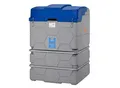 Produktbild: CEMO CUBE-Tank für AUS 32 (AdBlue®), Outdoor Basic, mit Klappdeckel, Höhe 1800 mm, Volumen 1500 l