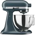 Produktbild: KitchenAid Classic 5KSM95PS-EBS Blau Stahl  Küchenmaschine mit kippbarem Kopf