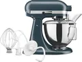 Produktbild: KitchenAid Küchenmaschine 5KSM95PSEBS | 4,3 l Edelstahlschüssel | Planetenrührwerk | Stahlblau | kippbarer Motorkopf