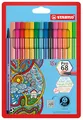 Produktbild: STABILO - Premium-Filzstift - Pen 68-15er Pack inkl. 5 Neonfarben