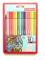 Produktbild: STABILO PEN 68 FASERMALER Filzstift 15 STÜCK INKL. 5 NEONFARBEN
