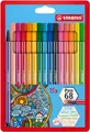 Produktbild: Premium-Filzstift - STABILO Pen 68 - 15er Pack - mit 15 verschiedenen Farben ink