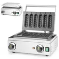 Produktbild: Corn-Dog-Waffeleisen für 6 Waffeln am Stiel - Hendi 212189