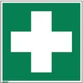 Produktbild: Neutralware Hinweisschild 20x20 cm (BxH) E003 Erste Hilfe Hart-PVC (195050200)