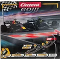 Produktbild: Carrera® Autorennbahn CARRERA GO - Advanced Racing Rennbahn - FORMEL 1 - Red Bull - Mercedes, (2-tlg), Transformator & Anschlussschiene & 2 x Handregler &Schienenelemente