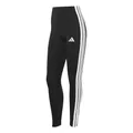 Produktbild: adidas Damen Essentials 3-Stripes Cotton Leggings Tights, Black/White, XS
