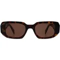Produktbild: Prada Rectangle Damen Schildpatt Braun PR17WS