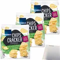 Produktbild: EDEKA Chips Cracker Sour Cream&Onion 3er Pack (3x125g Packung) + usy Block