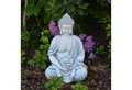 Produktbild: gartendekoparadies.de Gartenfigur Buddha mit Schale, Steinfigur, H. 38 cm, 11 kg, Frostsicher