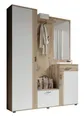 Produktbild: Garderobe Garderobenschrank Schuhregal Flurgarderobe Flur Diele Kompaktgarderobe