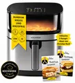 Produktbild: Rachs KOCHWERK Heißluft-Fritteuse 7,5l Airfryer Digital Touchscreen 10 Programme