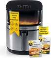 Produktbild: Rachs KOCHWERK Heißluft-Fritteuse 7,5l Airfryer Digital Touchscreen 10 Programme