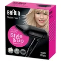 Produktbild: Braun Satin Hair Haartrockner 3 HD350E 1600W iONISATION TRAVEL