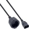 Produktbild: InLine Netz Adapter Kabel (1 m) (16659A)