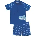 Produktbild: Playshoes Badeanzug UV-Schutz Bade-Set Hai blau 110/116 - ca. 5-6 Jahre