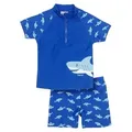Produktbild: Playshoes Badeanzug UV-Schutz Bade-Set Hai blau 110/116