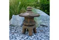 Produktbild: gartendekoparadies.de Gartenfigur Japanische Oki-Gata Steinlaterne, H. 38 cm, 11 kg, Frostsicher