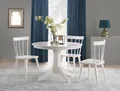 Produktbild: Design Esstisch rund HG-111 Weiß Esszimmer
