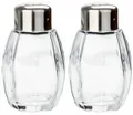 Produktbild: FACKELMANN 2er Set Salzstreuer und Pfefferstreuer Gewürzstreuer aus Glas