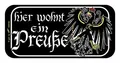 Produktbild: Türschild - Hier wohnt ein Preuße - 308182 - Gr. ca. 14,5cm x 7,5cm