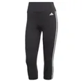 Produktbild: adidas Damen Train Essentials 3-Stripes High-Waisted 3/4 Leggings, Black, S