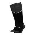 Produktbild: HEAD Unisex Ski Beginner Kneehigh Sock, Black/grey Melange, 43-46 EU