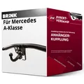 Produktbild: Für Mercedes A-Klasse Typ W169 (Brink) Anhängerkupplung horizontal abnehmbar neu