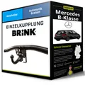 Produktbild: Abnehmbare Anhängerkupplung für MERCEDES B-Klasse 03.2005-10.2011 Typ W245 Brink
