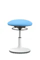 Produktbild: TOPSTAR Living Chair Move Kids höhenverstellbarer Kinderhocker mit drehbarem Sitz, Sitzhöhe von 39-47 cm, hellblau türkis
