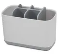Produktbild: Joseph Joseph Zahnbürstenhalter EasyStore™ Large Toothbrush Holder, großer Zahnbürstenhalter, Zahnbürsten-Ständer, Badaccessoires, Zahnbürste Becher Halter Halterung, weiß/grau