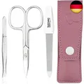 Produktbild: marQus Maniküre Set 3 teilig Reiseset mit Feile aus Solingen Nagelpflegeset