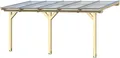 Produktbild: Skanholz Terrassendach Andria, BxT: 541x300 cm, Bedachung Doppelstegplatten, Leimholz