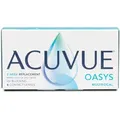 Produktbild: Johnson & Johnson Acuvue Oasys Multifocal (6er Packung) 14-Tageslinsen (0.5 dpt, Addition High (2.00-2.50) & BC 8.4) mit UV-Schutz