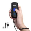 Produktbild: Tera Mini Tragbarer Barcode-Scanner Laser Barcodescanner 3-in-1 Bluetooth & USB-Kabel & 2,4G-Wireless für 1D Barcode-Lesegerät Funktioniert, 1100Laser