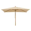 Produktbild: Schneider Sonnenschirm Malaga,natur, 300 X 200 Rechteckig, Gestell Alu/Stahl, Bespannung Polyester, 6.9