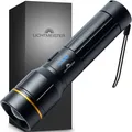 Produktbild: LICHTMEISTER Taschenlampe Profi 2000 Lumen, Batterie Ab 5000 MAH