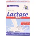 Produktbild: LACTASE 28.000 FCC Tabletten im Spender 80 St PZN14275611