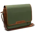 Produktbild: The Chesterfield Brand Fusion Falun Messenger 40 cm Laptopfach  grün