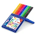 Produktbild: STAEDTLER ergosoft Buntstifte 157, ergonomische Dreikantform, intensive und kräftige Farben, weiche und bruchsichere Mine, Box mit 12 Farben, 157 SB12P
