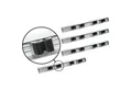 Produktbild: Work plus Wandhalterung 4x Gartengeräte Werkzeugleiste Wandhalter Besenhalter Schiene, (4-tlg., 4er Set Wand Klemmleiste für Rundstiele)