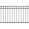 Produktbild: Vidaxl Zaunfeld Stahl 1,7x0,8 M Schwarz