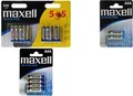 Produktbild: Maxell LR 03 AAA Einwegbatterie Alkali